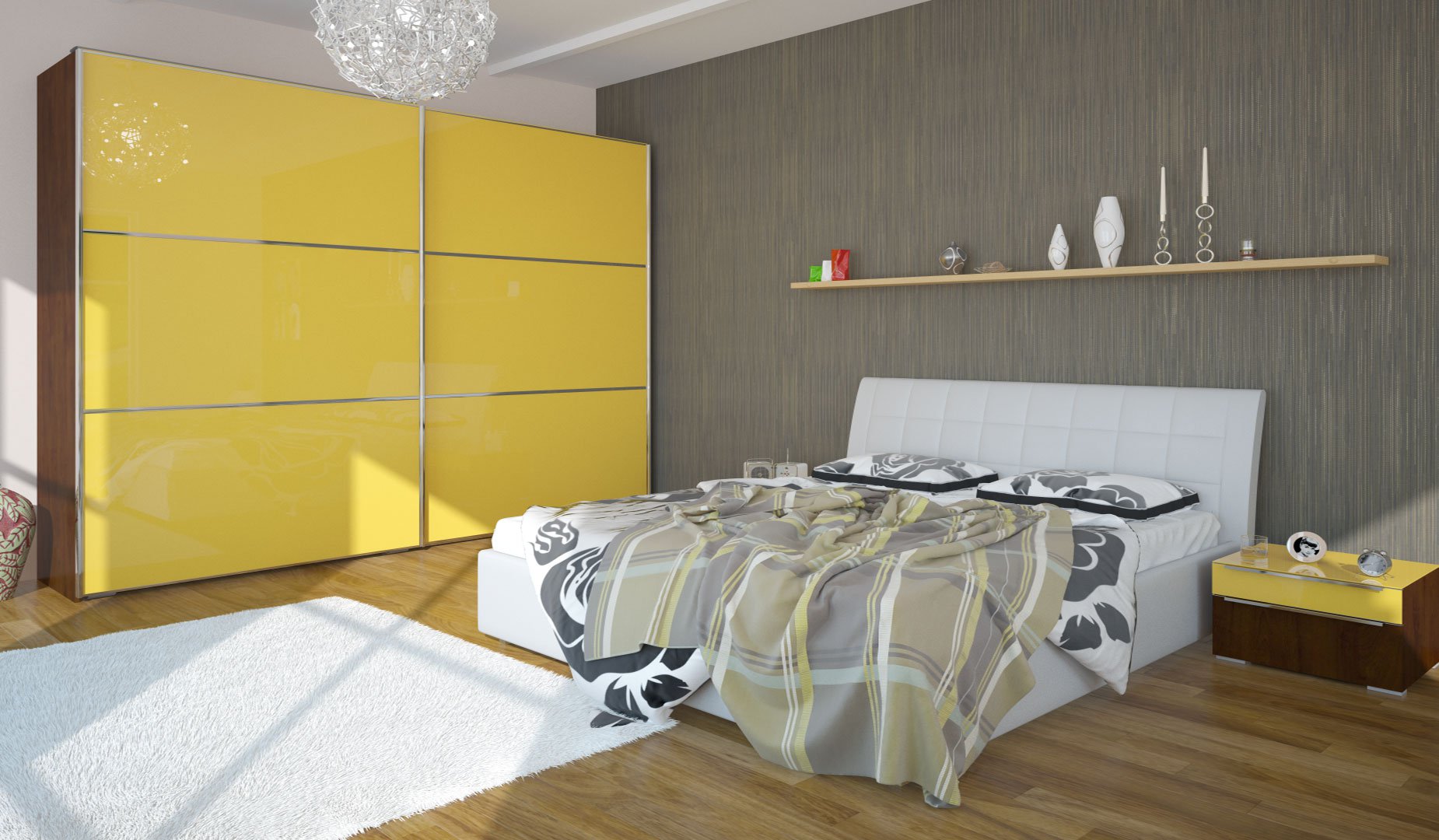 Мебель для Спальная BEDDALI2 - Rioka MEBEL